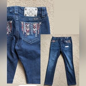 Miss me jeans bling embellished jeans